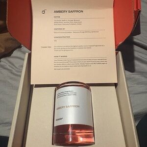 Dossier Ambery Saffron Unisex Scent Inspired by MFK's Baccarat Rouge 540 100 ml